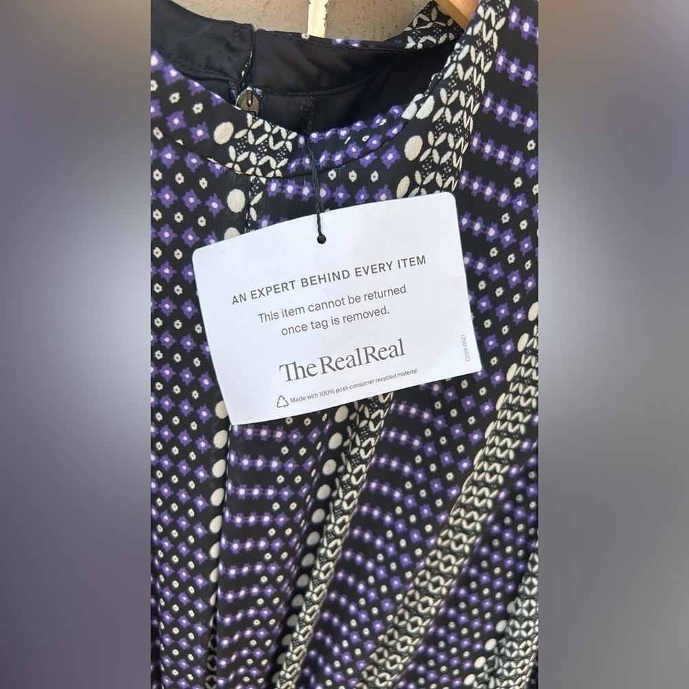Three Floor Folktale Dress Cocktail Business Casual Contemporary Playful Sz 6 - Picture 8 of 11